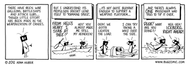 Up a War Without a Paddle