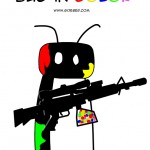 For those of you who wanted to see the Bug in color. Image by Daniel Barton.